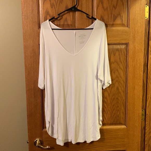 Torrid white tunic - Picture 1 of 2